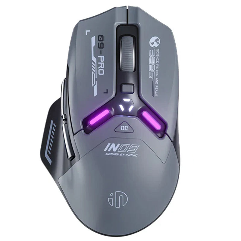 Rato Gaming eSports INPHIC IN9 PRO - Sem Fios, 26000 DPI, RGB, Bluetooth e 2.4GHz Rato Gaming eSports INPHIC IN9 PRO - Sem Fios, 26000 DPI, RGB, Bluetooth e 2.4GHz